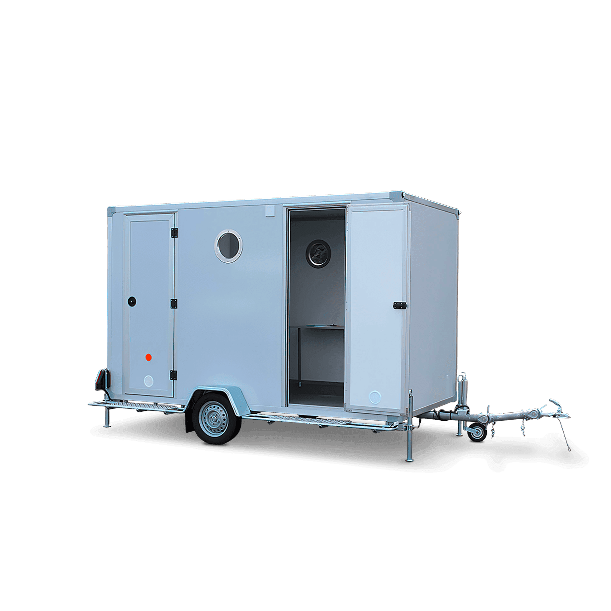 Mini-roulotte pour passage restreint