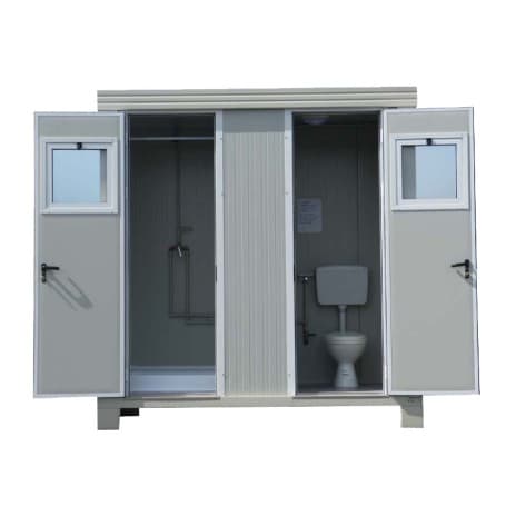 Bloc sanitaire douche et WC raccordables 15m²