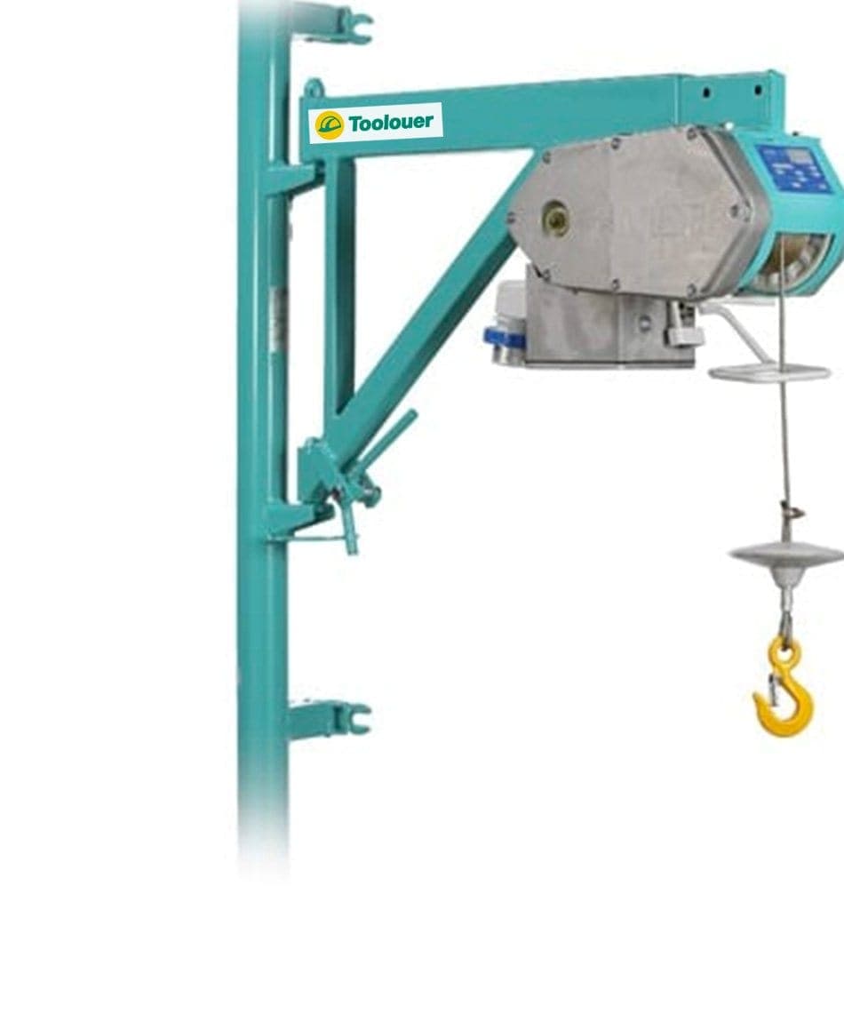 Treuil électrique de terrasse 200kg – 25m – 230V
