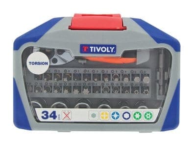 Coffret d'embouts pour visseuse – 25 embouts PH, PZ et Torx