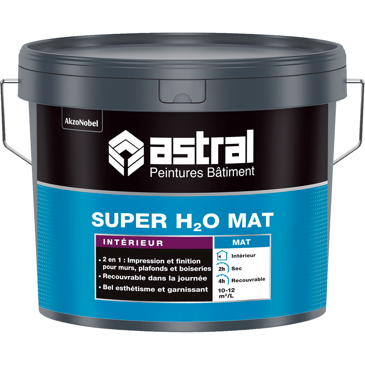 Peinture Super H2O Mat Astral – Peinture Mur et Plafond Intérieur