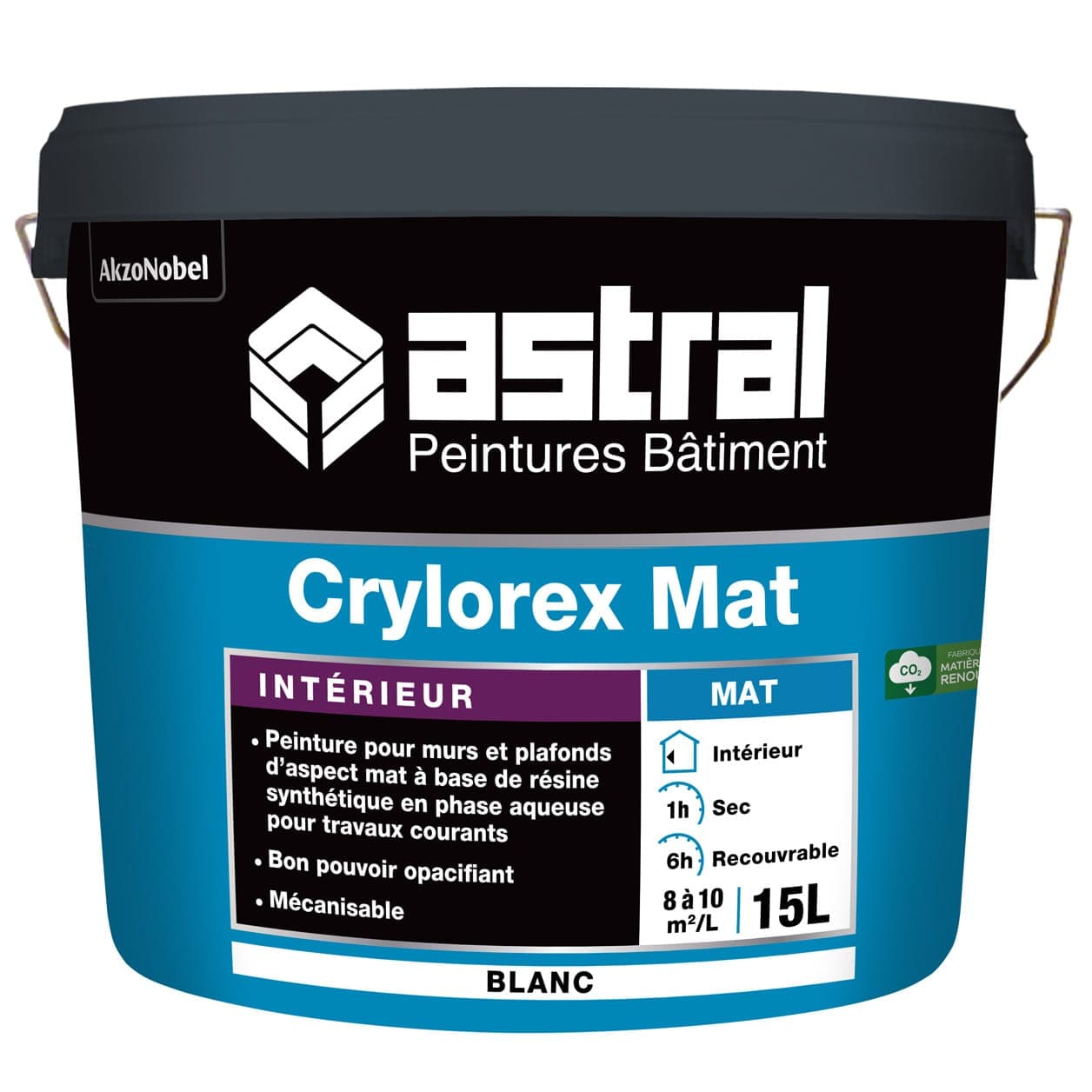 Peinture Crylorex Mat Astral – Peinture Mur et Plafond Intérieur