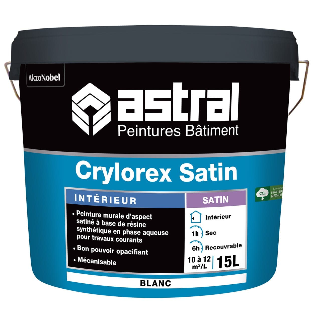 Peinture Laque Crylorex Satin Astral – Intérieur / Extérieur