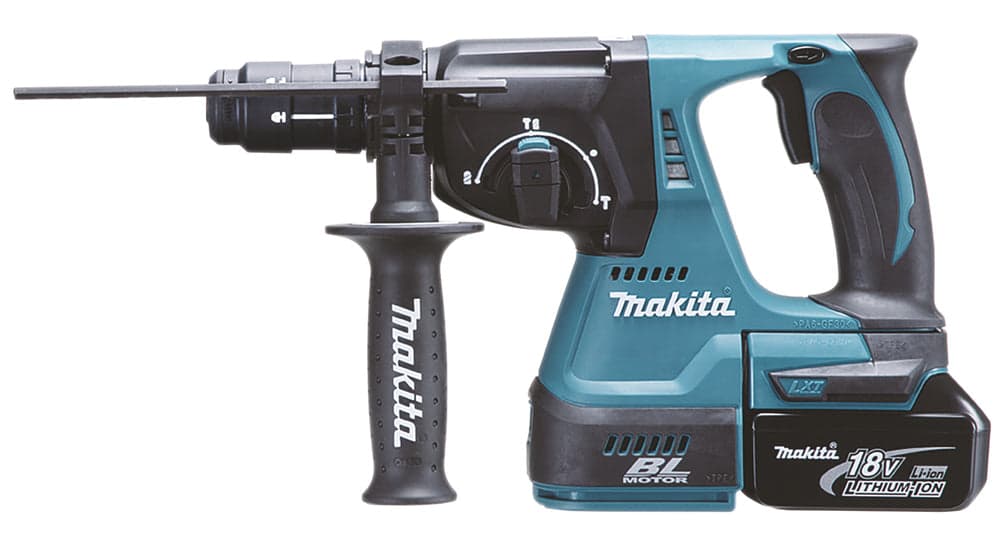 Perfo-burineur SDS-Plus LXT 18V Li-Ion 5Ah – 24 mm – MAKITA DHR243RTJ