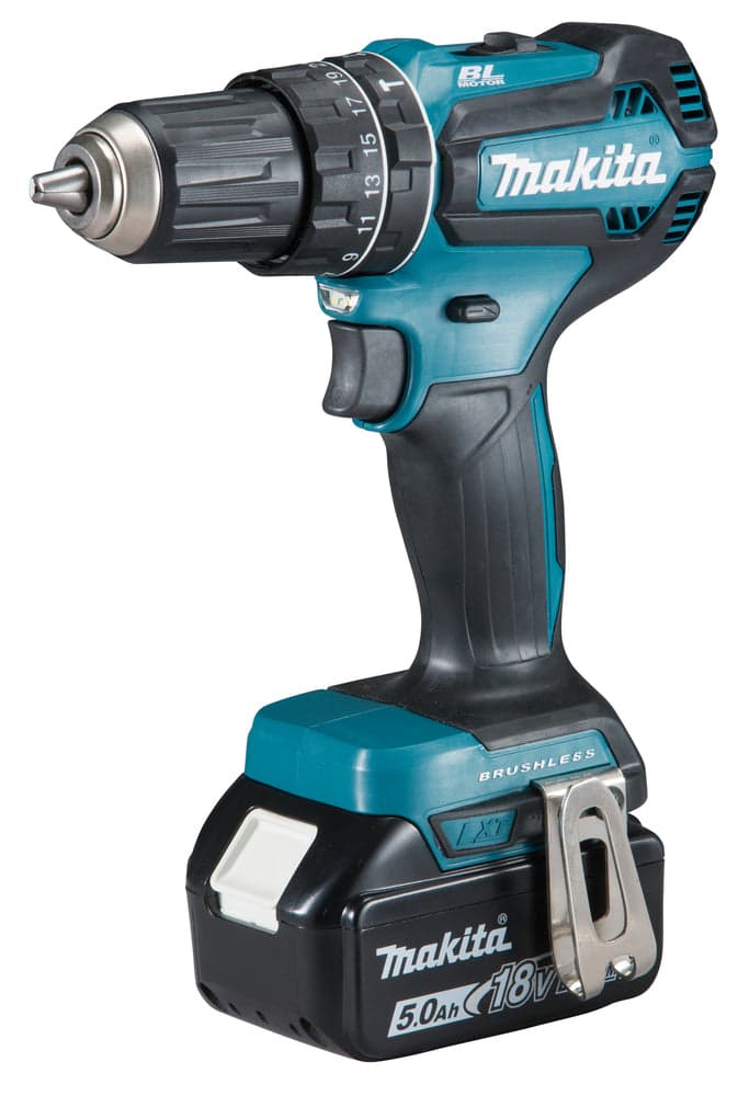 Perceuse visseuse et percussion LXT 18V Li-Ion 5Ah Ø13 mm – MAKITA DHP485RTJ