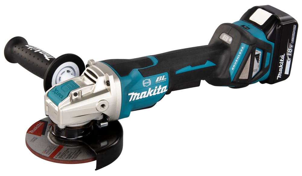 Meuleuse Ø125 mm LXT 18V Li-Ion 5Ah – MAKITA DGA519RTJ1 (X-LOCK)
