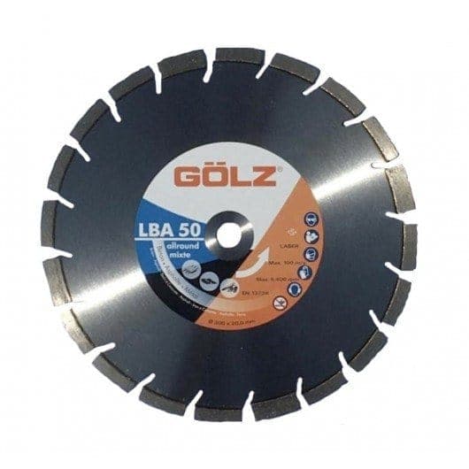 Disque diamant LBA50 mixte béton, asphalte Ø300 / 350 mm – coupe rapide