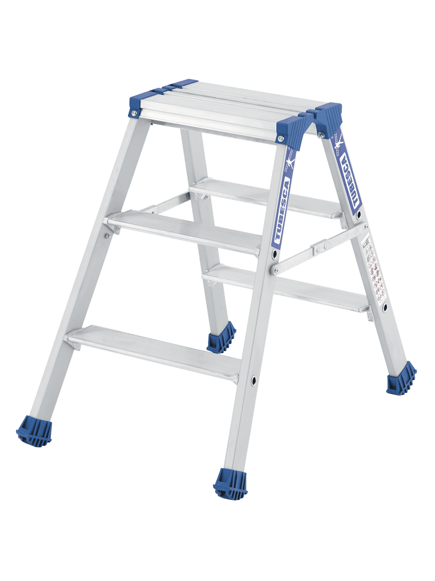 Lot de 2 marchepieds double de chantier Platinium – usage intensif