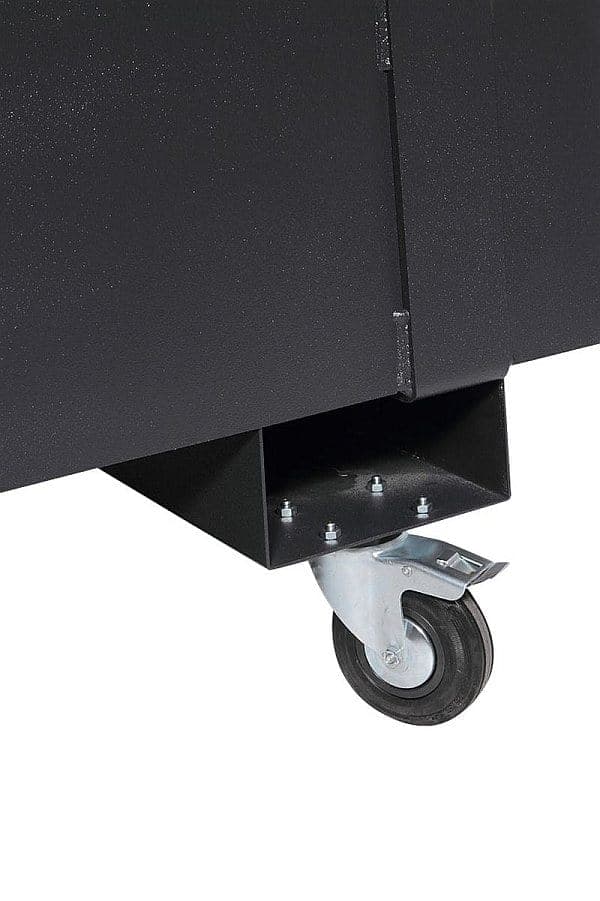 Jeu de 4 roulettes pivotantes Ø125 – 2 avec frein, charge 300 kg