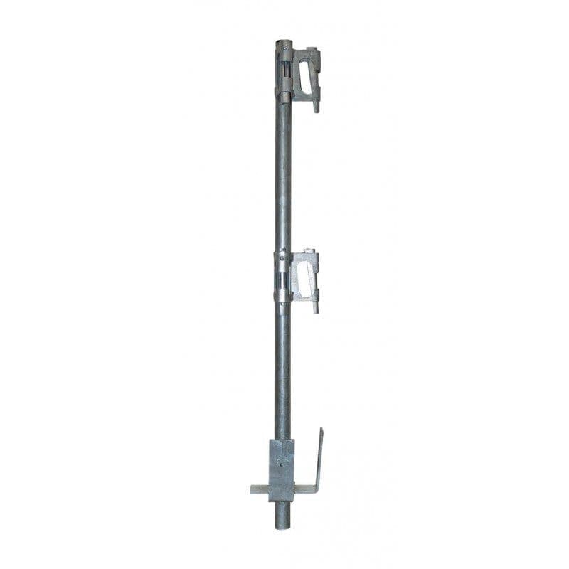 Garde-corps de réservation d’angle Ø40 – Hauteur 1,10 m – 4 bloqueurs (Galvanisé ou Peint)