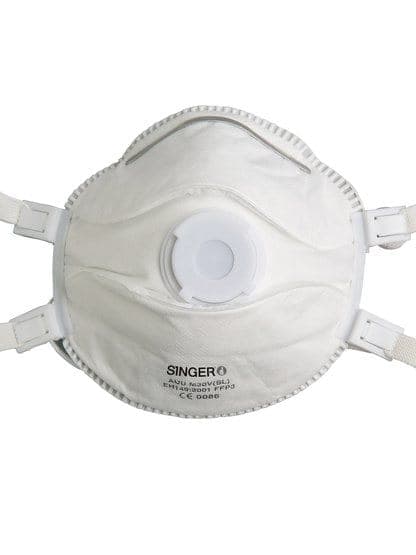 Boîte de 5 masques FFP3 avec valve d’expiration