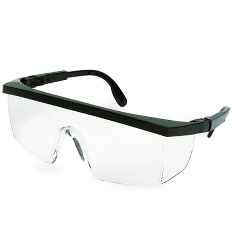 Lot de 10 lunettes de protection à branches réglables