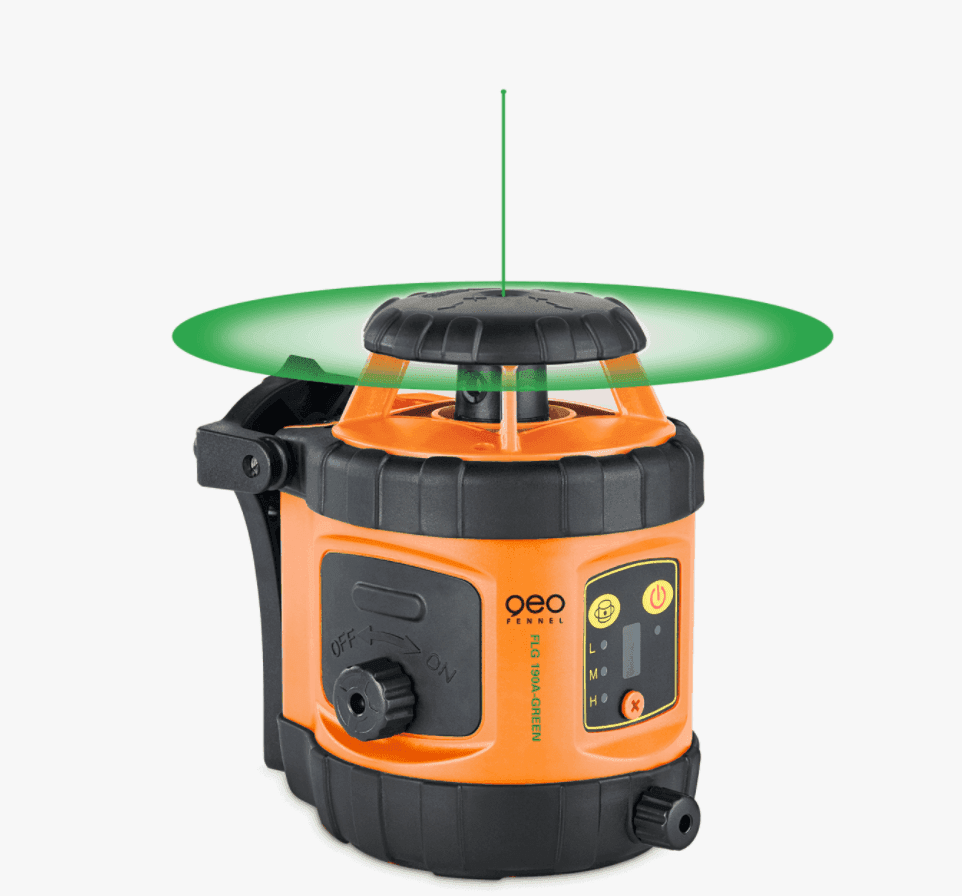 Niveau laser rotatif automatique - FLG 190A-GREEN