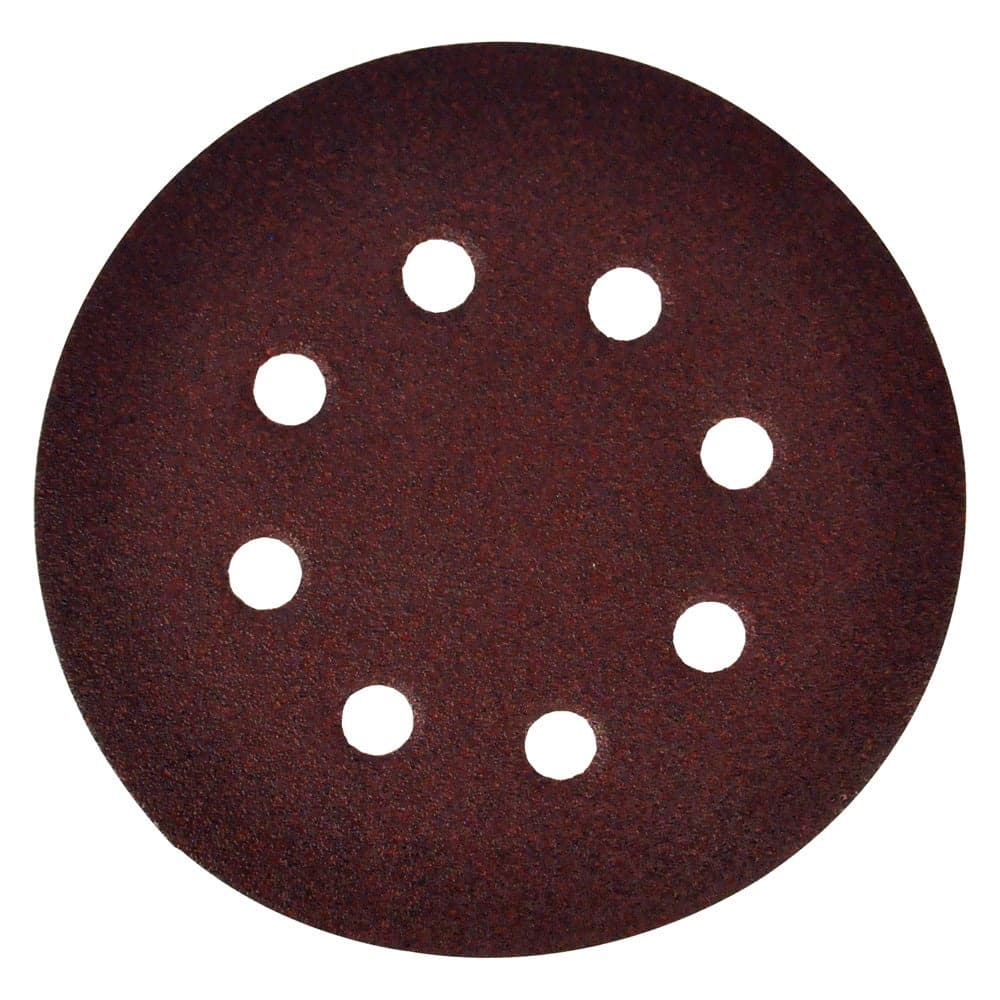 Disque velcro CA silicium diamètre 125 mm grain 80 - 8 trous