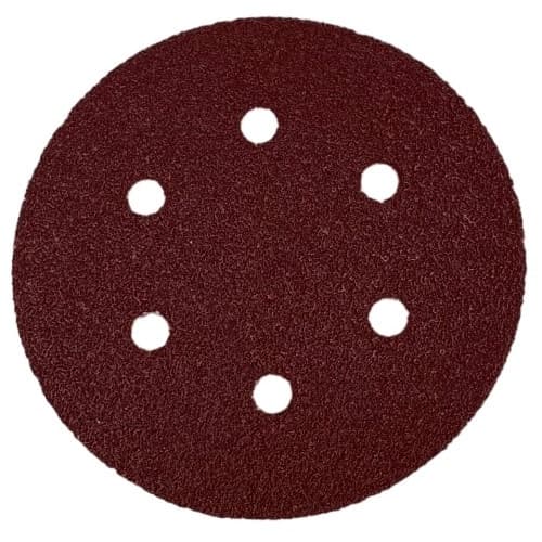 Disque velcro CA diamètre 225 mm grain 100 - 6 trous