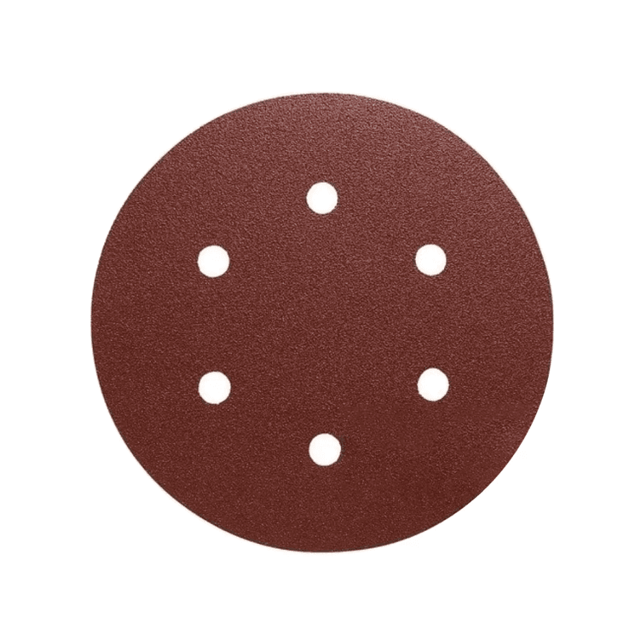 Disque velcro diamètre 150 grain 60 - 6 trous