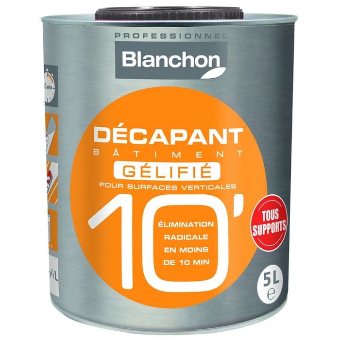 Décapant gélifié 10 minutes 5 L