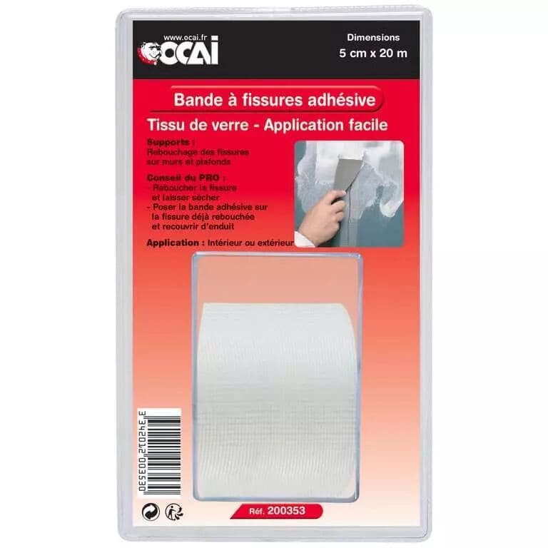 Calicot Fiss-Net largeur 7 cm longueur 25 m
