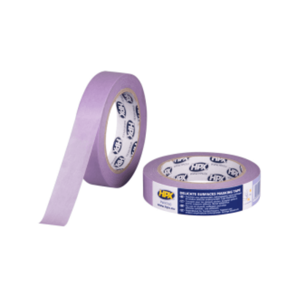 Ruban de masquage surface délicate 25 m x 25 mm