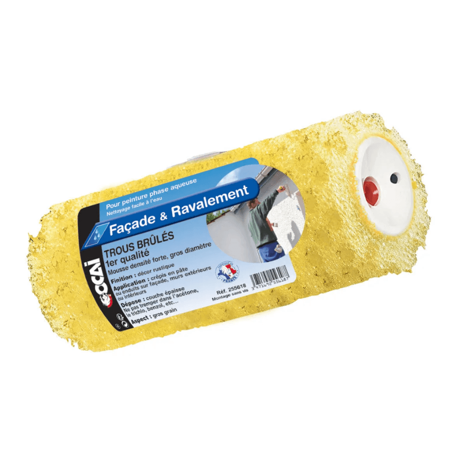 Manchon fil jaune 250 mm clip