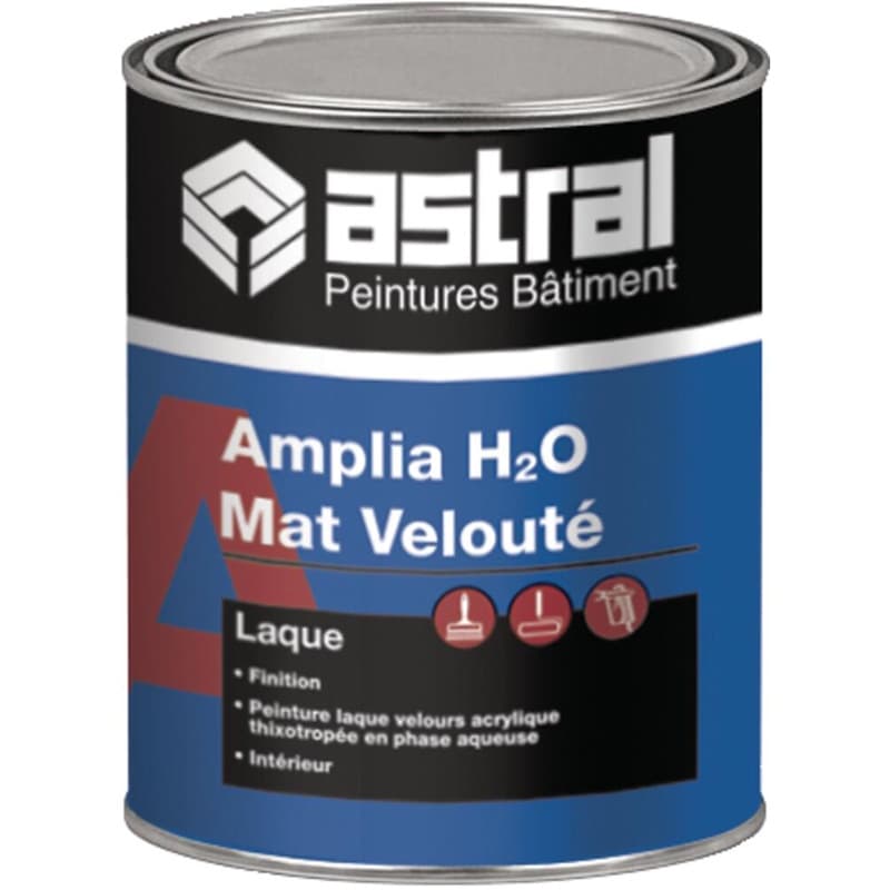 Amplia H2O satin blanc 1 L