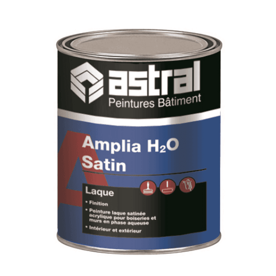 Amplia satin HES blanc 1 L