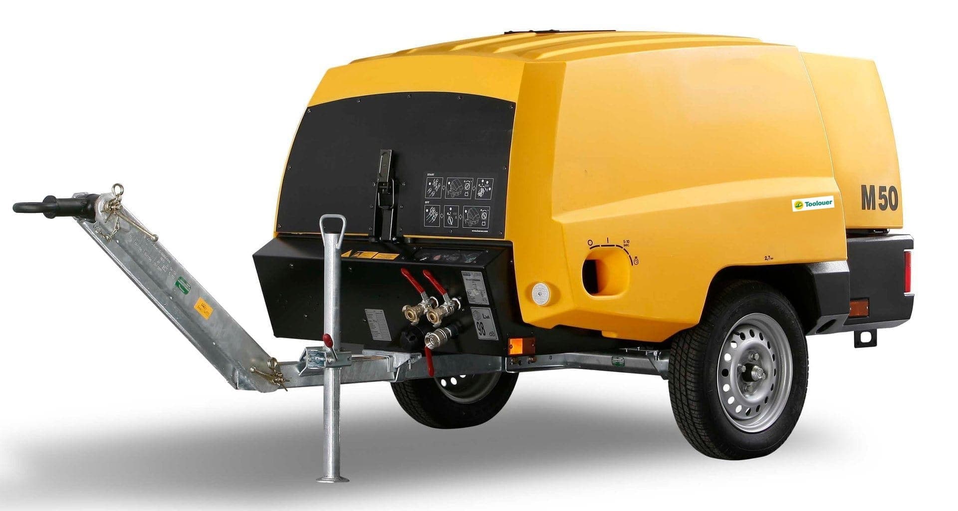 Compresseur d'Air Diesel – Débit 5 000 L/min