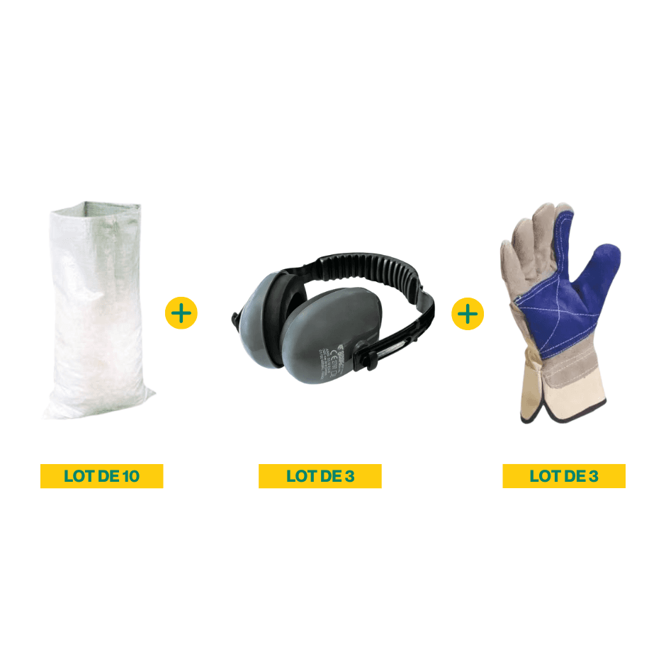 Pack Démolition 3 Personnes – EPI et Évacuation