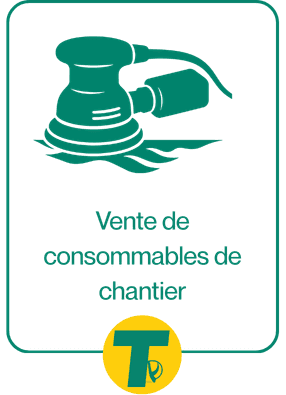 Vente de consommables de chantier