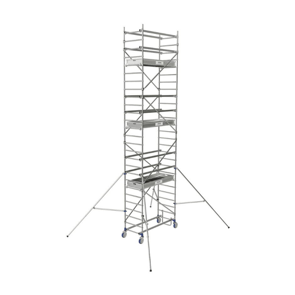 Échafaudage roulant Cross 180 – Hauteur 7,80 m